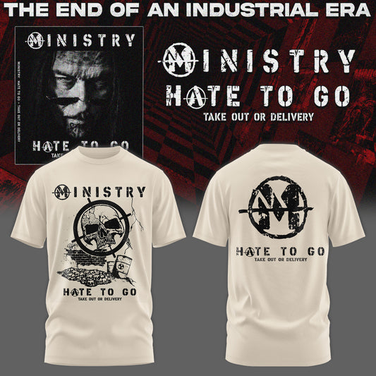 Ministry – Farewell Tour Hate to go Tshirt v6