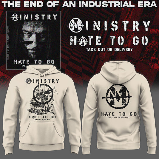 Ministry – Farewell Tour Hate to go Hoodie v7