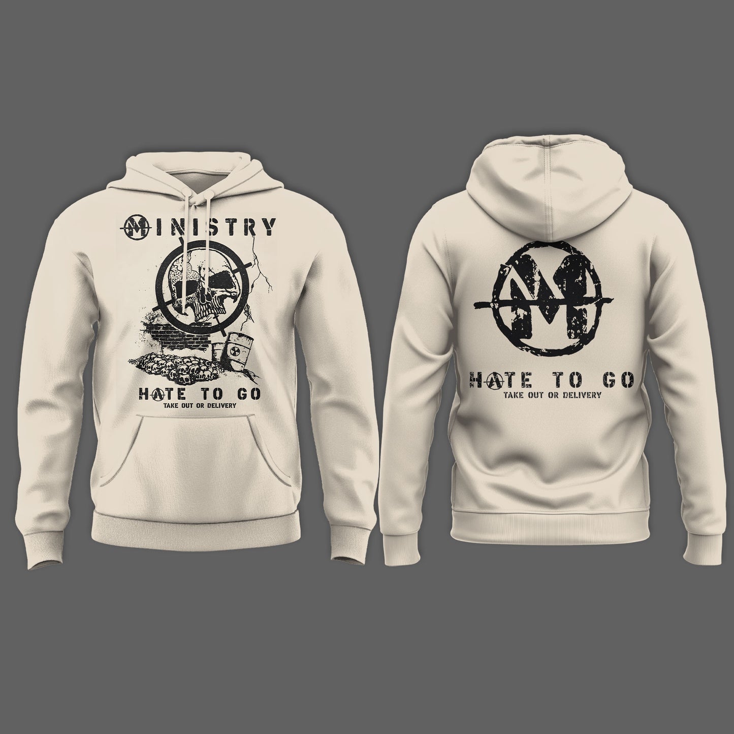 Ministry – Farewell Tour Hate to go Hoodie v7