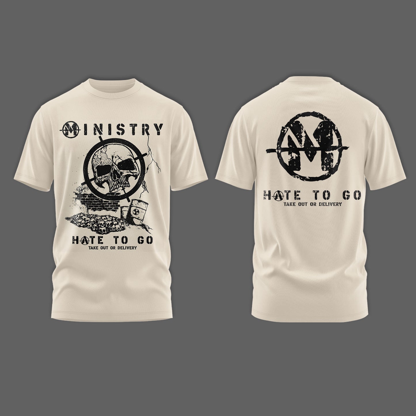 Ministry – Farewell Tour Hate to go Tshirt v6
