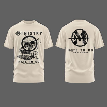 Ministry – Farewell Tour Hate to go Tshirt v6