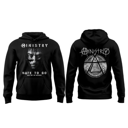 Ministry – Farewell Tour Hate to go Hoodie v3