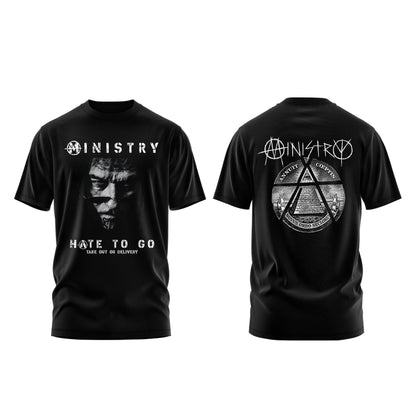 Ministry – Farewell Tour Hate to go Tshirt v3