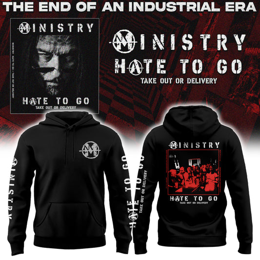 Ministry – Farewell Tour Hate to go Hoodie v4
