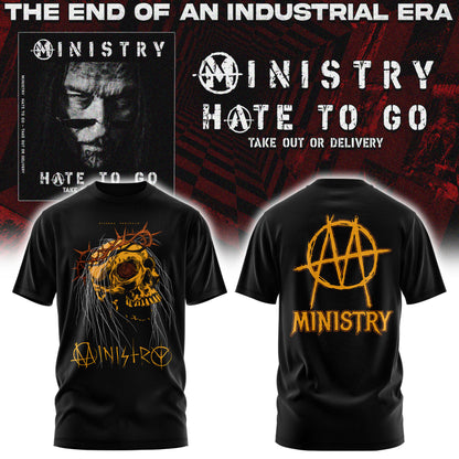 Ministry – Farewell Tour Hate to go Tshirt v4