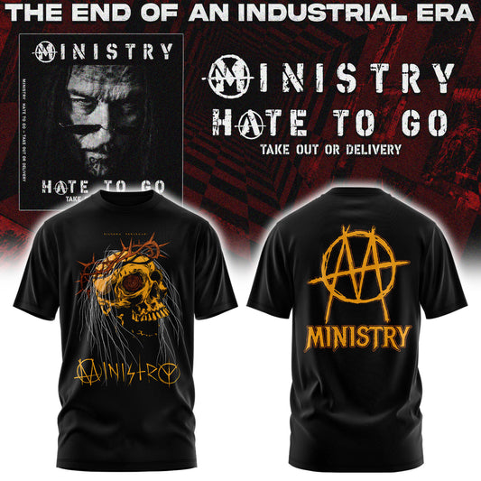 Ministry – Farewell Tour Hate to go Tshirt v4
