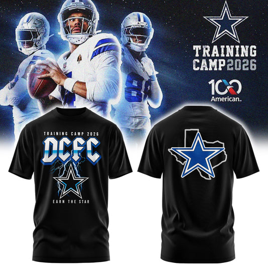 Dallas Football Training Camping ’26 Tshirt v4