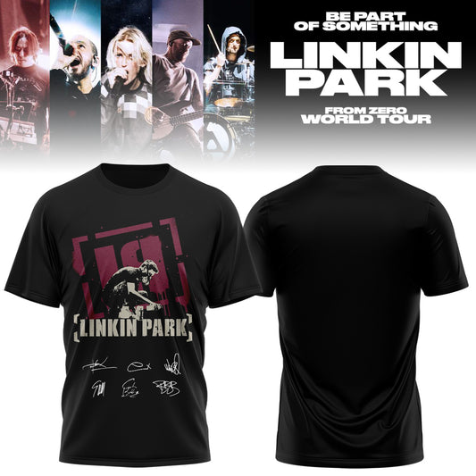 Linkin Park From Zero World Tour 2026 Signed TShirt