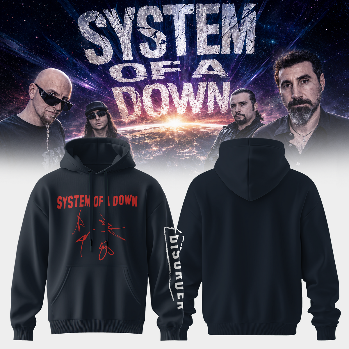 System of a Down “Europe / UK Stadium Tour 2026” Signature Limited Edition – Hoodie