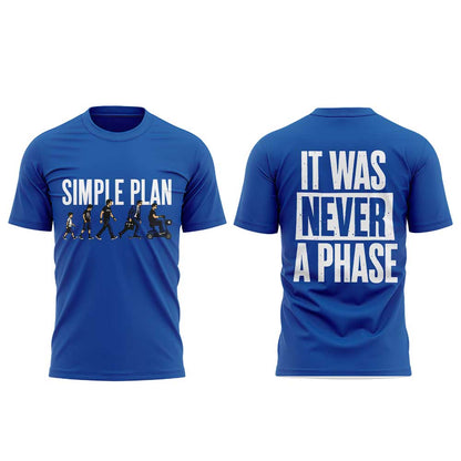 .Simple Plan ‘’Bigger Than You Think!’’ Tour merch V3 Shirt
