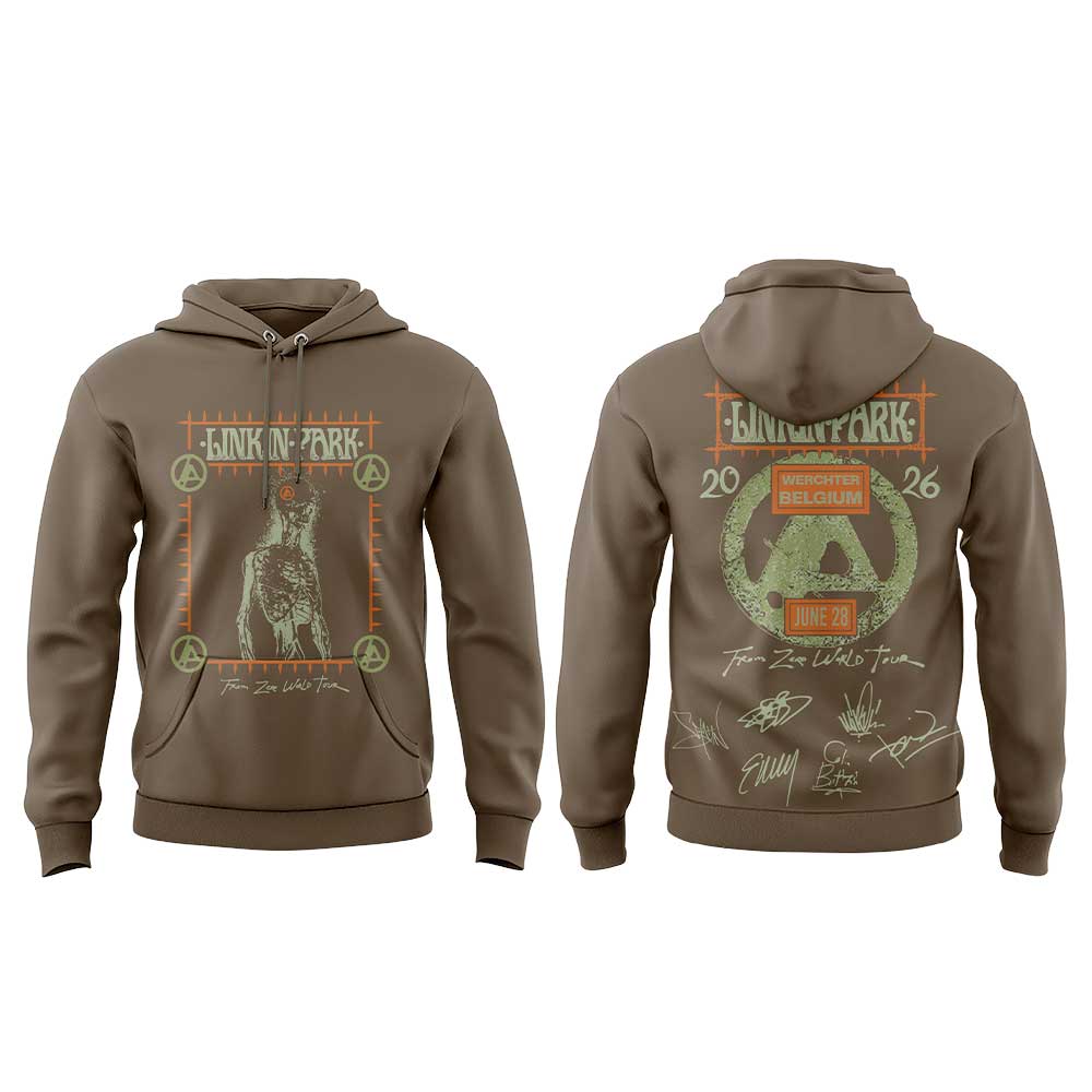 LINKIN PARK From Zero World Tour in Werchter at Werchter Parklife in Belgium V2 Hoodie