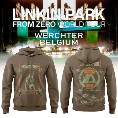 LINKIN PARK From Zero World Tour in Werchter at Werchter Parklife in Belgium V2 Hoodie