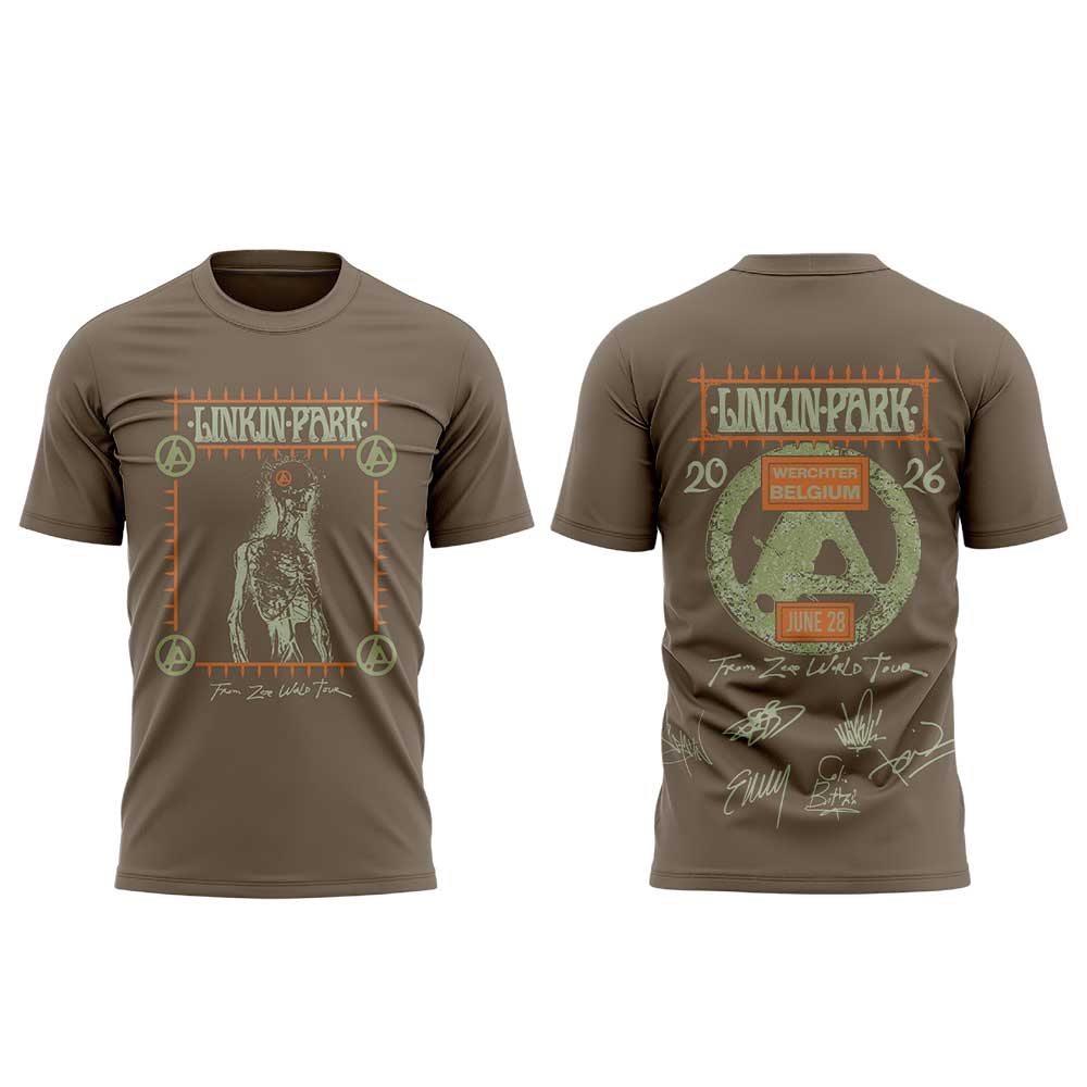 LINKIN PARK From Zero World Tour in Werchter at Werchter Parklife in Belgium V2 Shirt