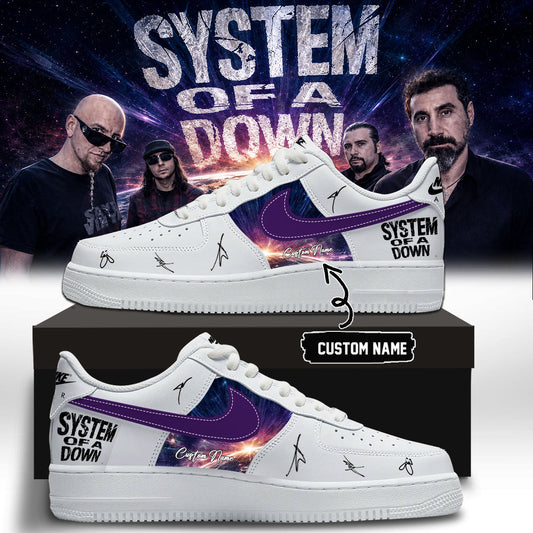 System of a Down “Europe / UK Stadium Tour 2026” Signature Limited Edition – Shoes 6