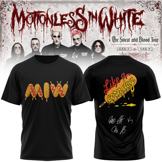 Motionless In White “The Sweat and Blood Tour 2026” Signature Limited Edition – Tshirt