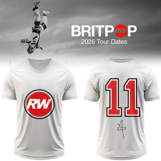 Robbie Williams BRITPOP World Tour Jersey
