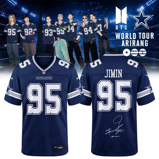 Dallas Cowboys x BTS World Tour 2026 Limited Edition Jersey