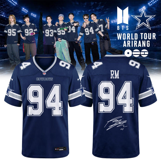 Dallas Cowboys x BTS World Tour 2026 Limited Edition Jersey
