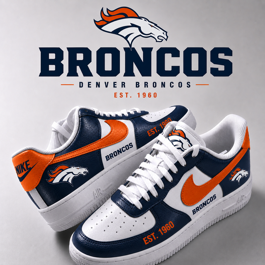 Denver Broncos - New AF1 Sneakers