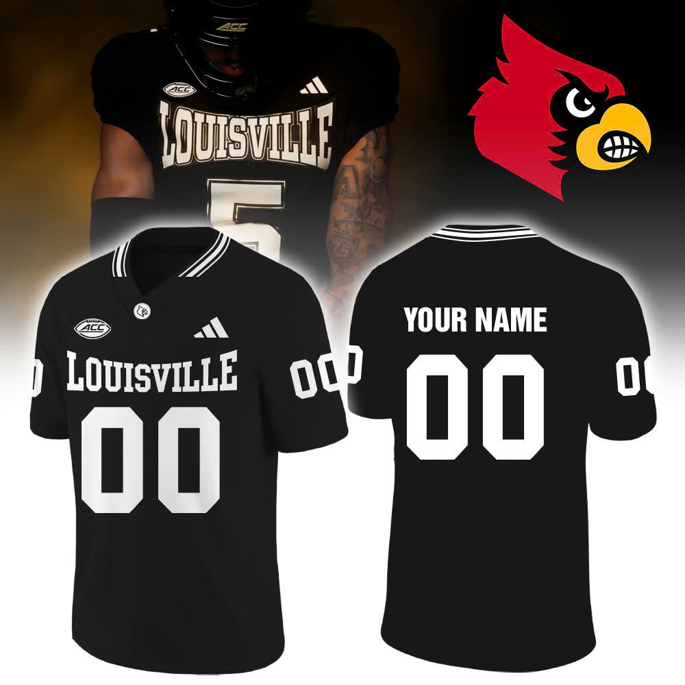 ..Louisville Cardinals Football 2026 For The Ville Football Jersey