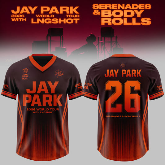 JAY PARK – 2026 World Tour ‘Serenades & Body Rolls’ Limited Football/Soccer Jersey