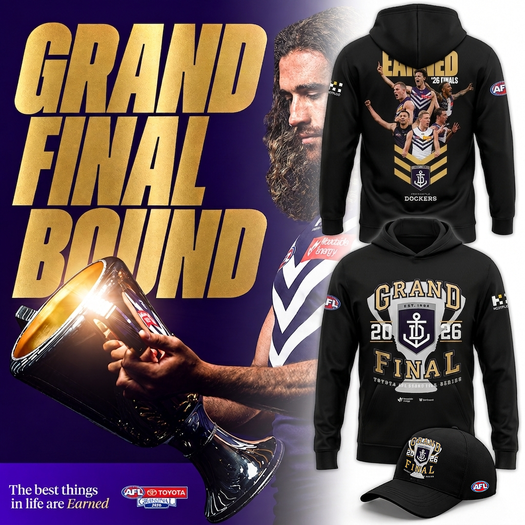_Fremantle Dockers 2026 AFL Grand Final Limited Hoodie 2