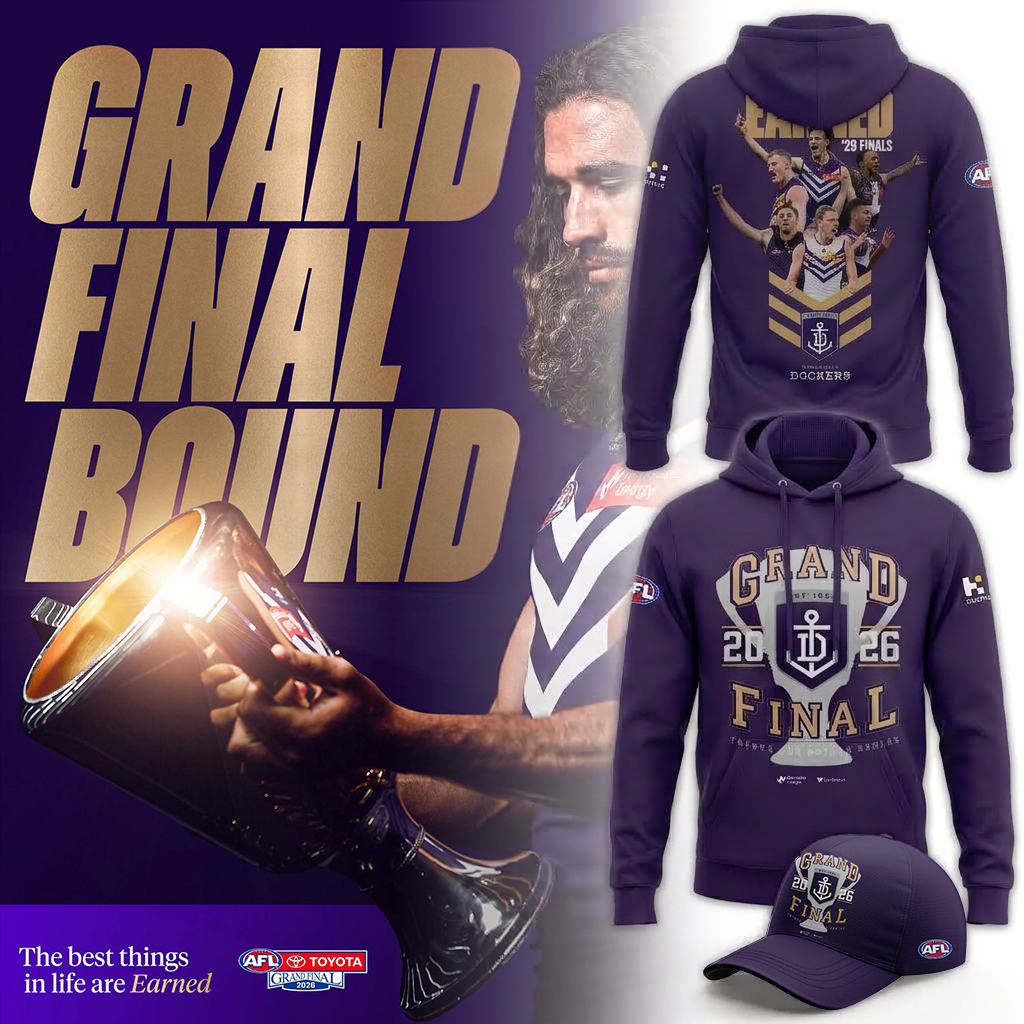 _Fremantle Dockers 2026 AFL Grand Final Limited Hoodie
