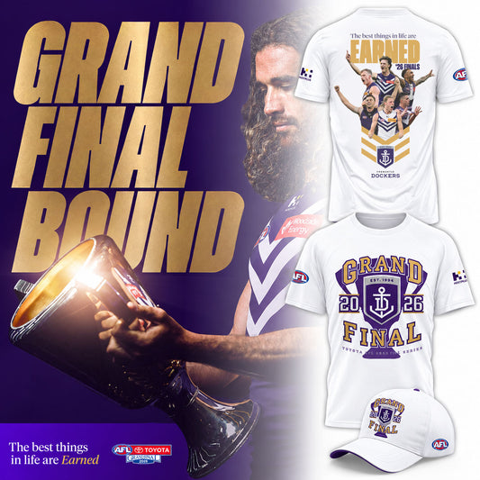__Fremantle Dockers 2026 AFL Grand Final Limited White Shirt