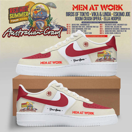 AUSTRALIAN CRAWL – RED HOT SUMMER TOUR 2026 SHOES