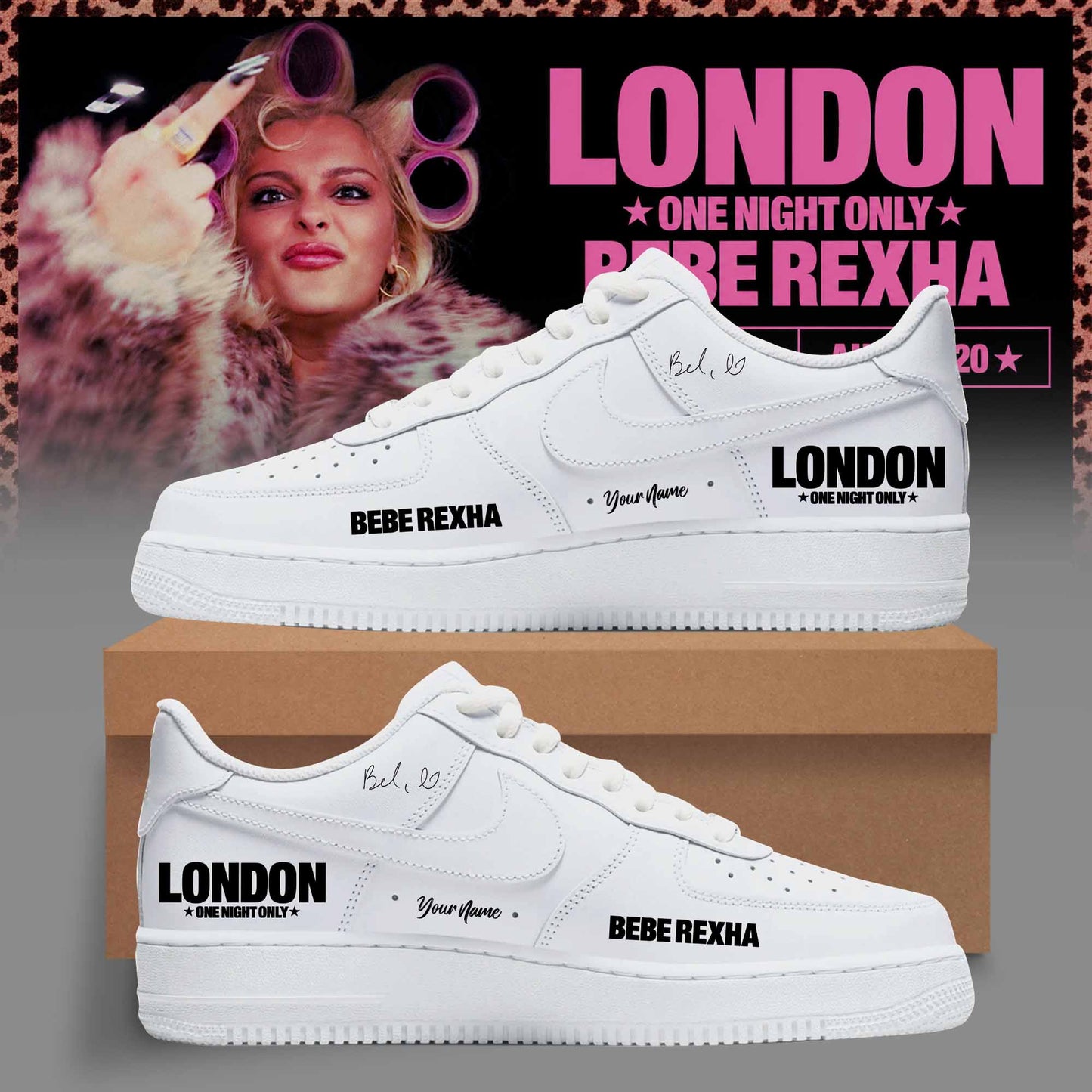 BEBE REXHA – LIMITED LONDON SHOES