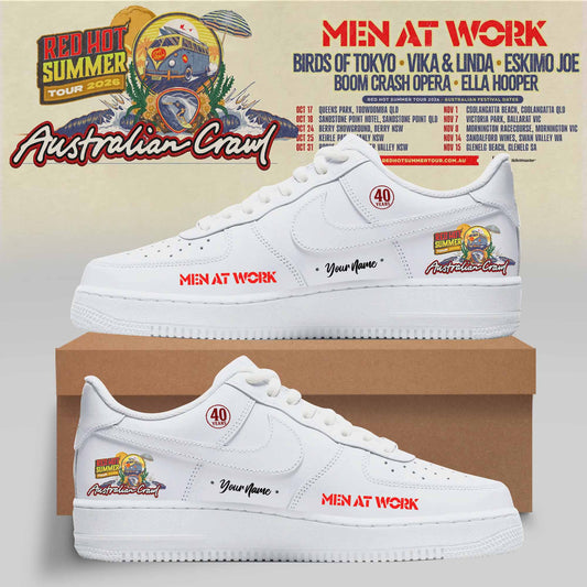 AUSTRALIAN CRAWL – RED HOT SUMMER TOUR 2026 SHOES