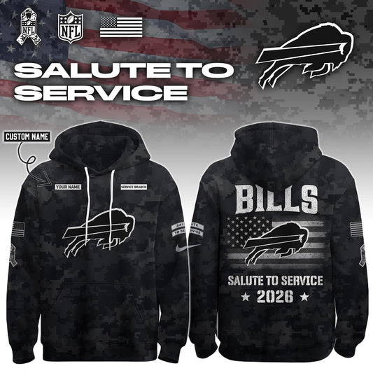 BUF 2026 Salute to Service Hoodie custom personalization and service branch Limited Edition + Selling Out Fast
