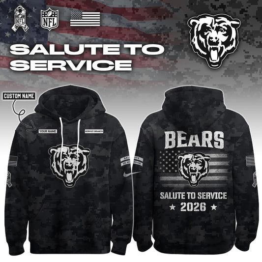 CHI 2026 Salute to Service Hoodie custom personalization and service branch Limited Edition + Selling Out Fast