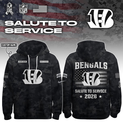 CIN 2026 Salute to Service Hoodie custom personalization and service branch Limited Edition + Selling Out Fast