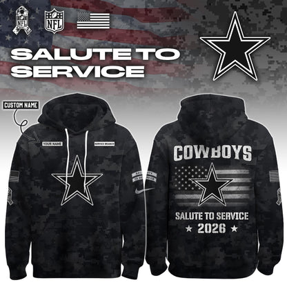 DAL 2026 Salute to Service Hoodie custom personalization and service branch Limited Edition + Selling Out Fast