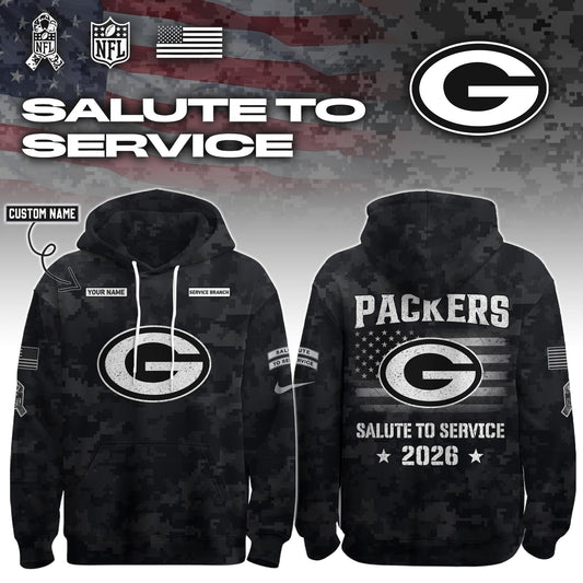 GB 2026 Salute to Service Hoodie custom personalization and service branch Limited Edition + Selling Out Fast