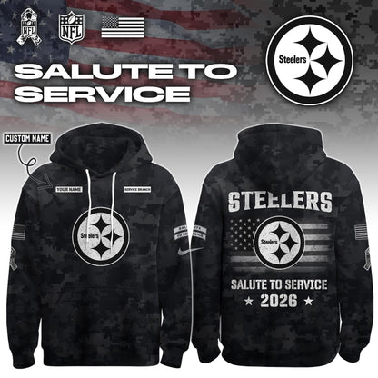 .ALL TEAM 2026 Salute to Service Hoodie custom personalization and service branch Limited Edition + Selling Out Fast (PICK ONE TEAM)