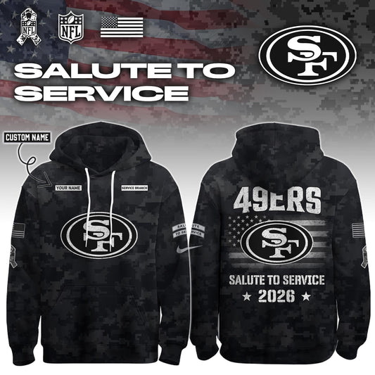 SF 2026 Salute to Service Hoodie custom personalization and service branch Limited Edition + Selling Out Fast