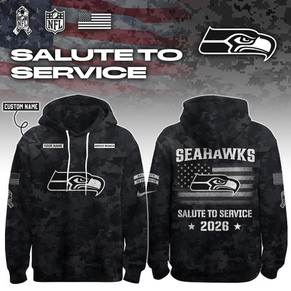 .ALL TEAM 2026 Salute to Service Hoodie custom personalization and service branch Limited Edition + Selling Out Fast (PICK ONE TEAM)