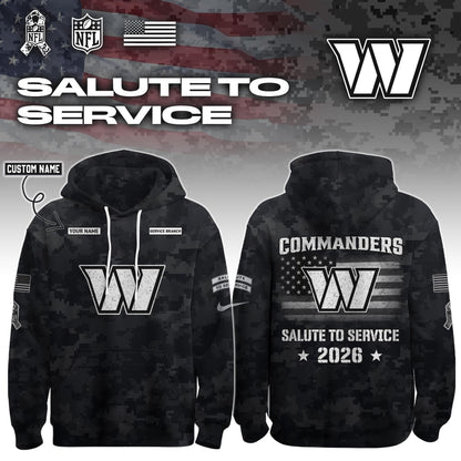 .ALL TEAM 2026 Salute to Service Hoodie custom personalization and service branch Limited Edition + Selling Out Fast (PICK ONE TEAM)