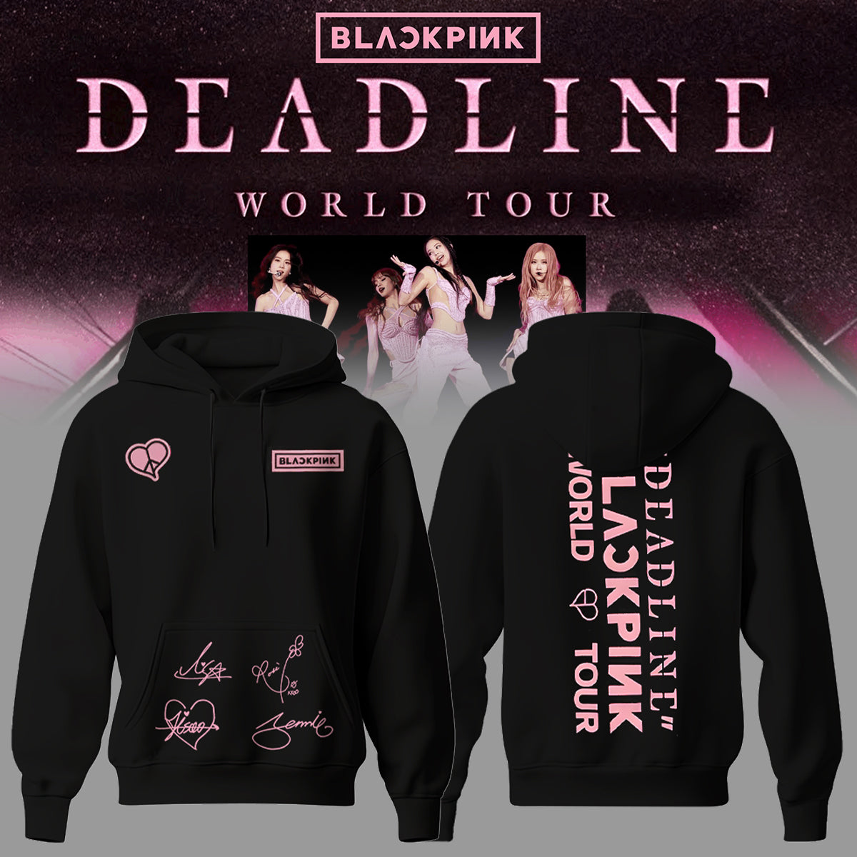 .”Deadline World Tour” Limited Edition Signature – Hoodie