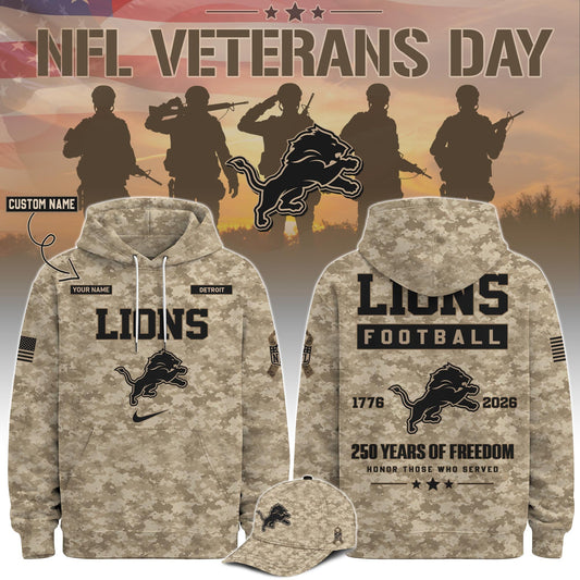 Limited Edition DET Veterans Day 2026 Hoodie