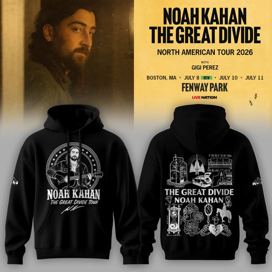 _ Noah Kahan – The Great Divide Tour 2026 Limited Hoodie