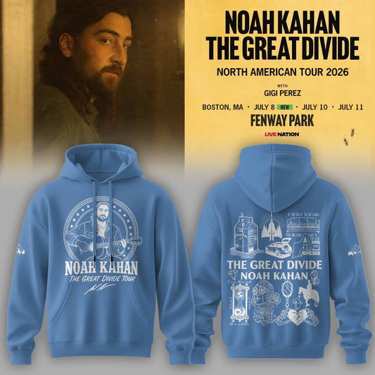 _ Noah Kahan – The Great Divide Tour 2026 Limited Hoodie