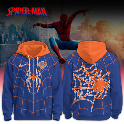 Knicks x Spider Man 2026 Edition Custom Hoodie for Fans