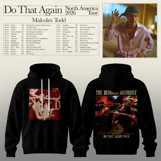 Malcom Todd – Do That Again 2026 Tour Hoodie