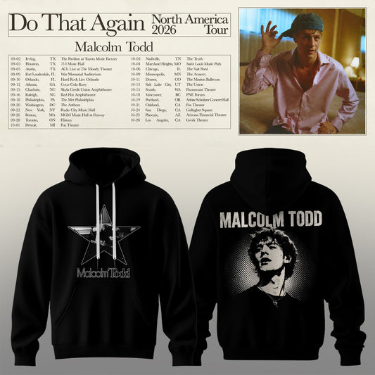 Malcom Todd – Do That Again 2026 Tour Hoodie