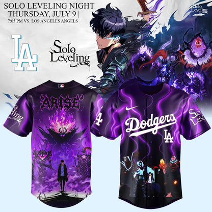 MLB ALL TEAMS x Solo Leveling Limited Jersey 2
