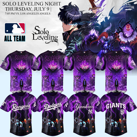 MLB ALL TEAMS x Solo Leveling Limited Jersey 2