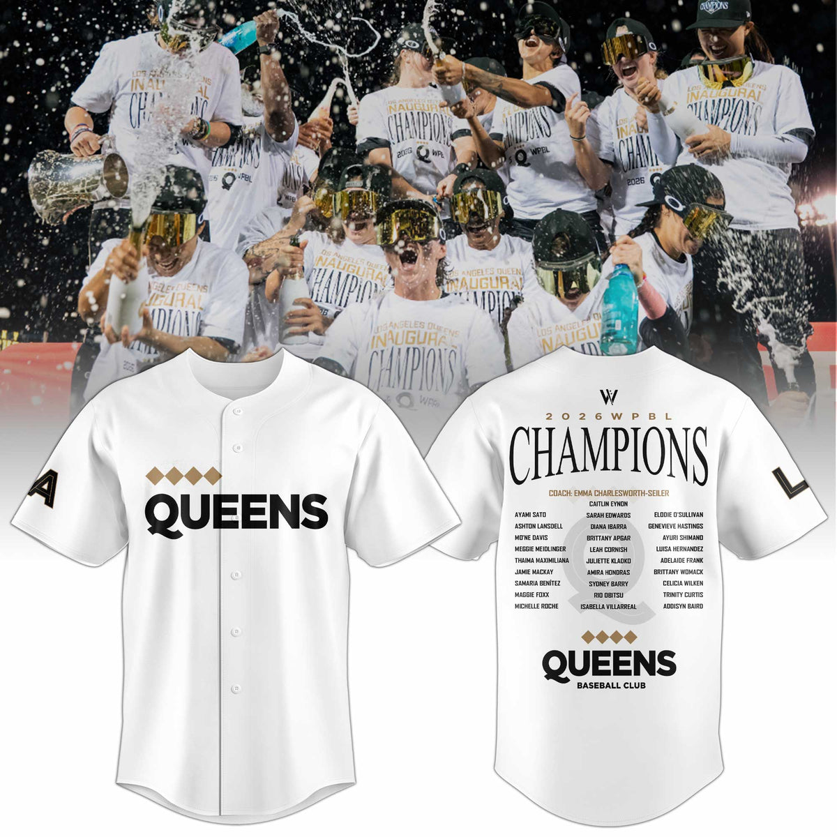 Queens Champions Away Jersey